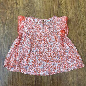 Poupette St Barth Amber floral blouse